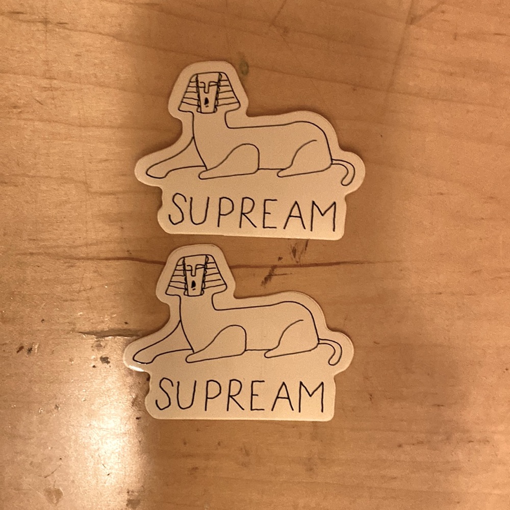 Supreme Gonz Sphinx Stickers